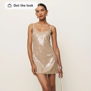 Reformation sequin Alaia dress- extra small- worn once